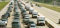 Evacuation Traffic during Hurricane Rita Evacuation Traffic during Hurricane Rita